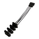 Computer 4 Pin Molex to 4 x Molex Cable Splitter