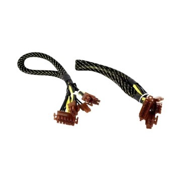 12 Pin to Dual 8 Pin Modular PCIE Sleeved Cable for Enermax Revolution