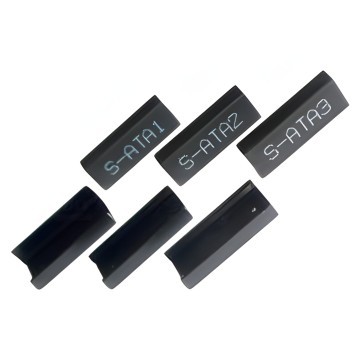 Standard SATA Low Profile Easy Install Connector Cover (3 Pack)
