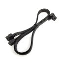 Angled 12VHPWR 600W PCIe 5.0 Dual 8 Pin to 16 Pin Power Cable for Seasonic and Asus