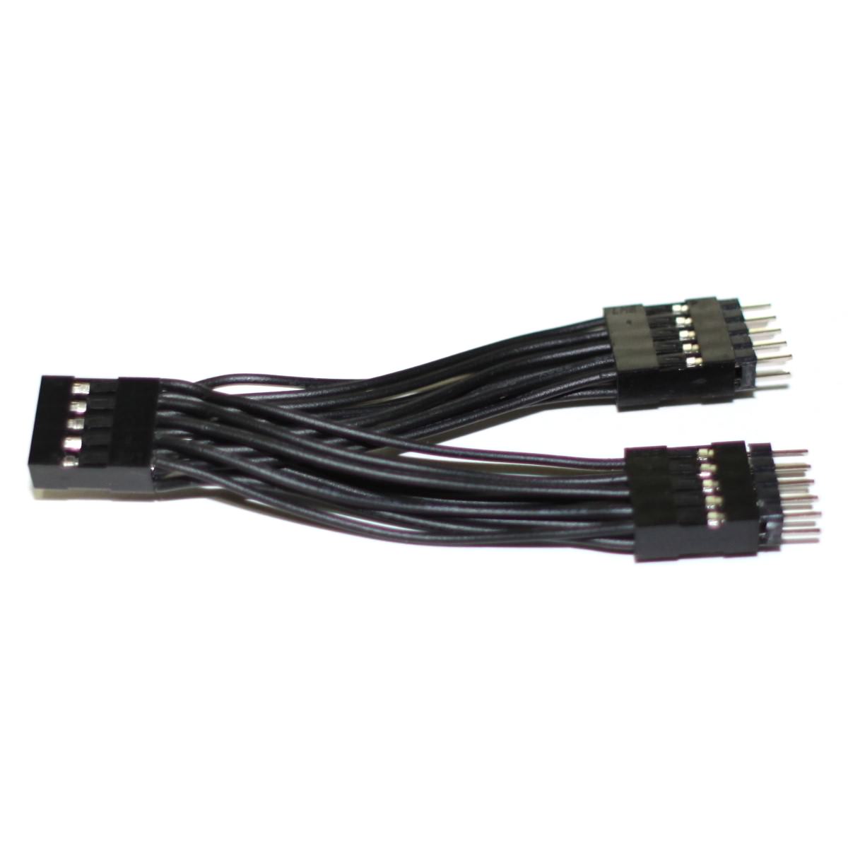 10 Pin AC97 HD Audio Internal Header Y Cable -