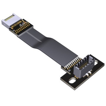 USB 3.1 Gen 2 Internal Type E Front Panel Header Extension Cable