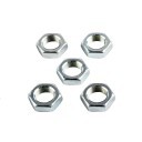 Carbon Steel M2.5 Silver Hex Lock Nut