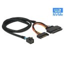 U.2 Intel 750 PCIE NVME SFF-8643 to SFF-8639 SATA Data Cable Adapter