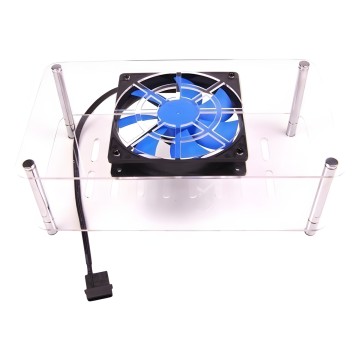 Modem Router Cooling System with Single 12cm Fan