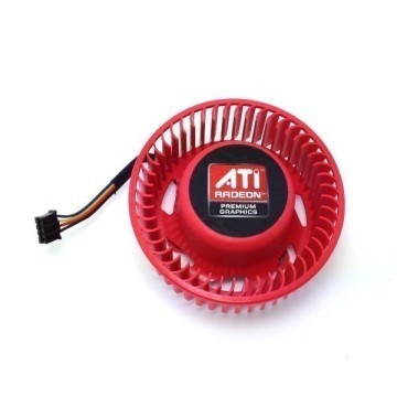 ATI HD4870 HD5870 HD5970 HD7970 HD5850 Graphics Card 4Pin PWM Fan