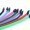 SAS/SSD High-Speed 6Gbps SATA3 Cable High Density Sleeved (UV Pink)