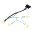 4 Pin PWM Fan Power Cable 2 x Fan for HP DL160G6 DL180G6 SE316M1