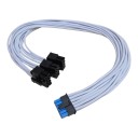 ATX 3.1 PCIe 5.1 H++ 3x8Pin to 12V-2X6 675W 12VHPWR 16Pin Power Cable