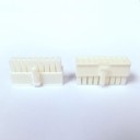 18 Pin PSU Modular Power Female Connector with Pins White