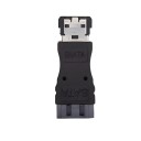 SATA 3.0 Data 7 Pin Female Connector to eSATA Male Connector Adapter