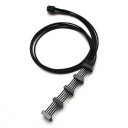 OCZ Modular PSU 6-Pin to 5 x SATA Single Sleeved Cable (70cm)