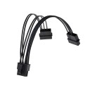 Premium Dual 4 Pin Molex to 8 Pin PCIE Adapter Cable