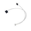 ITX Mini PC Mini PH 2.54mm Pitch 6 Pin to 2 x SATA Power Cable 30cm