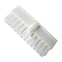24 Pin ATX Motherboard Power Female Connector with Pins White