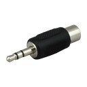 3.5mm Audio Phono Jack Male to RCA AV Female Adapter Connector
