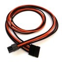 XFX PRO Series 1 x SATA Single Sleeved Modular Cable (Black/Orange)