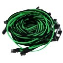 Premium Single Sleeved Modular Cables Set Double Length for Corsair