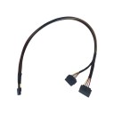 4 Pin to 2 x SATA Power Cable for Dell R610 R720 R730 G8TXP