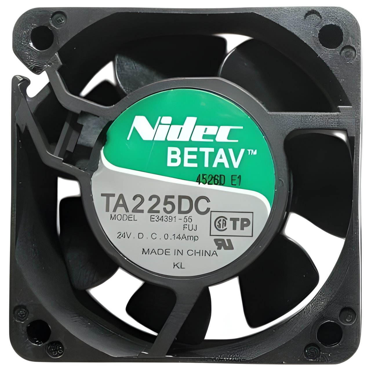 Nidec TA225DC 6015 12V 0.17A 60mm Cooling Fan - MODDIY