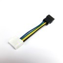 Single 4 Pin PWM Fan to HP Z640 6 Pin Motherboard Header Adapter Cable