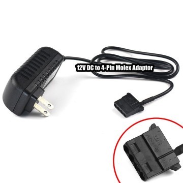 12V DC to 4-Pin Molex Adaptor (100-240VAC)