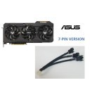 ASUS GPU 7 Pin to Triple 4 Pin PWM 12v Fan Deshroud Adapter Cable