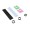 Premium N110 NVME NGFF M.2 22110 SSD Cooling Aluminum Heatsink Black