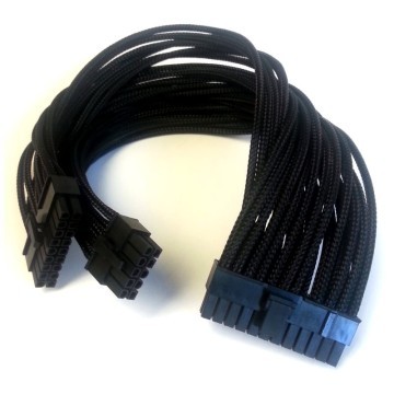 Seasonic X Series Premium Single Sleeved Modular Cable (18+10 Pin to 20+4 Pin 30cm)
