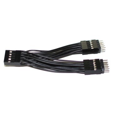 10-Pin USB/AC97/HD-Audio Internal Header Y Splitter Cable (5cm)