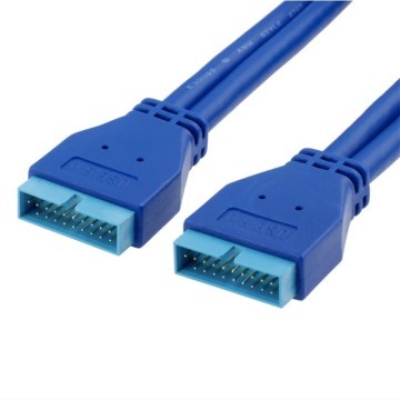 USB 3.2 Gen 1 Internal 20 Pin Header Male to Male Extension Cable 50cm