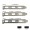 Triple DisplayPort HDMI PCI Expansion Slot Bracket Cover Full Profile