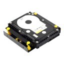 Black Hard Disk Shock Bracket