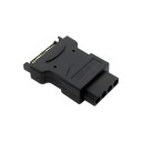 15 Pin SATA to 4 Pin Molex Connector Hot Plug Support
