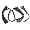 Premium Silicone Ultra Soft and Flexible Cable Kit for ITX SFF Builds