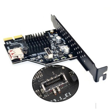 Carte D'extension USB 3.1 PCI-E, USB 3.1 Gen 2 (10 Gbit/s) Type A Type C PCI Express 3.0 (Pcie) Adaptateur Boost (puces ASMedia ASM3142), pour Windows 7/8/10 32/64 Bits/OS X/pour Linux Carte D'extension USB 3.1 PCI-E, USB 3.1 Gen 2 (10 Gbit/s) Type A Type C PCI Express 3.0 (Pcie) Adaptateur Boost (puces ASMedia ASM3142), pour Windows 7/8/10 32/64 Bits/OS X/pour Linux