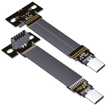 USB 3.1 Type C Male to Internal Type E Front Panel Header Female