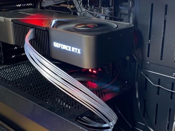 Custom Sleeved PCIE Modular Cable for NVIDIA RTX 30 Series Mini 12