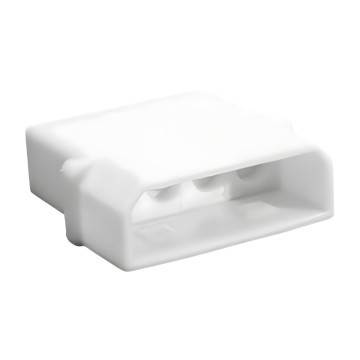 4 Pin PSU Molex Power Male Connector with Pins White