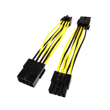 PCIE 8 Pin to ATX CPU EPS 8 Pin Adapter Cable 10cm