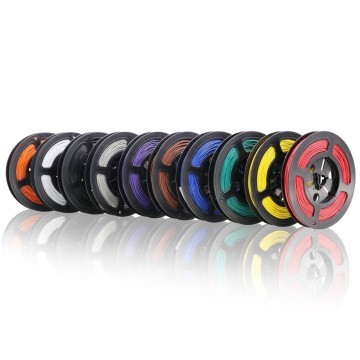 Filo Di Aggancio Incagliato Calibro 24 AWG NERO 25 FT UL1007 300 - Foto 5