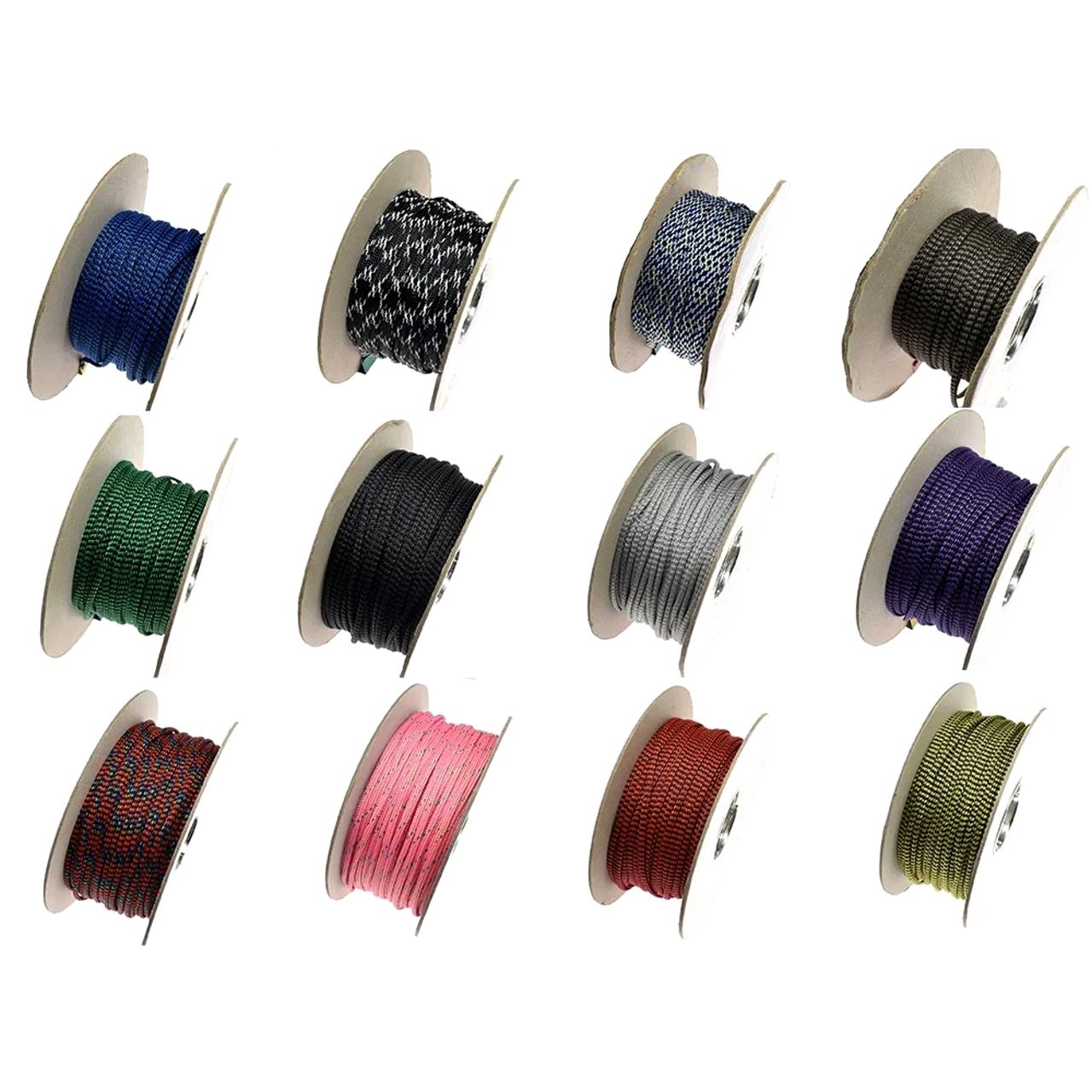 Expandable Braided Cable Sleeving, PET, Colour, 12mm & 15mm width