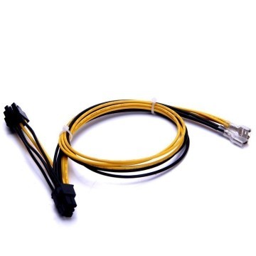 DELL1950 2950 PE1950 2950 2x 6 Pin PCI-E Power Cable (50cm+10cm)