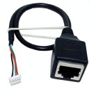 PH 2.0mm 4 Pin to RJ45 Ethernet LAN Network Female Adapter Cable