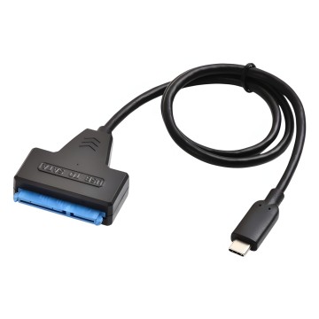 SATA Hard Drive SSD HDD to USB C 10Gbps Cable External Adapter 30cm