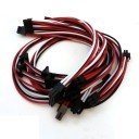 Corsair RM Series Single Sleeved Modular Cable Set (Black/Red/White)