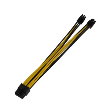 Dual 6 Pin to EPS CPU 8 Pin Direct Power Cable for Nvidia Tesla