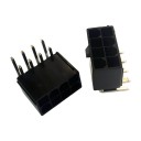 8 Pin CPU EPS Male Header Connector 90 Degree Angled Black