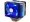 CoolerMaster 12025 12cm Blue LED PWM Fan (2000RPM 70CFM)