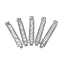 MODDIY Vented PCI Expansion Slot Covers Silver